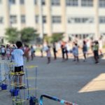 今日から夏休み　ラジオ体操に行こう！