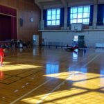 小津小学校で「ゴールボール体験」